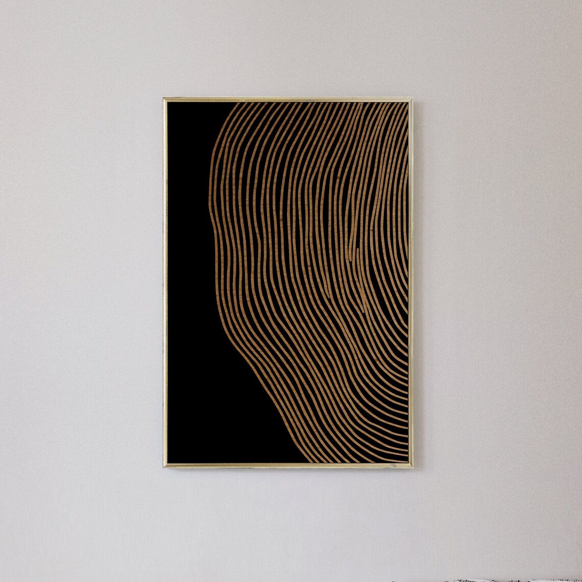 Abstract Print, Scandinavian Modern Minimalist