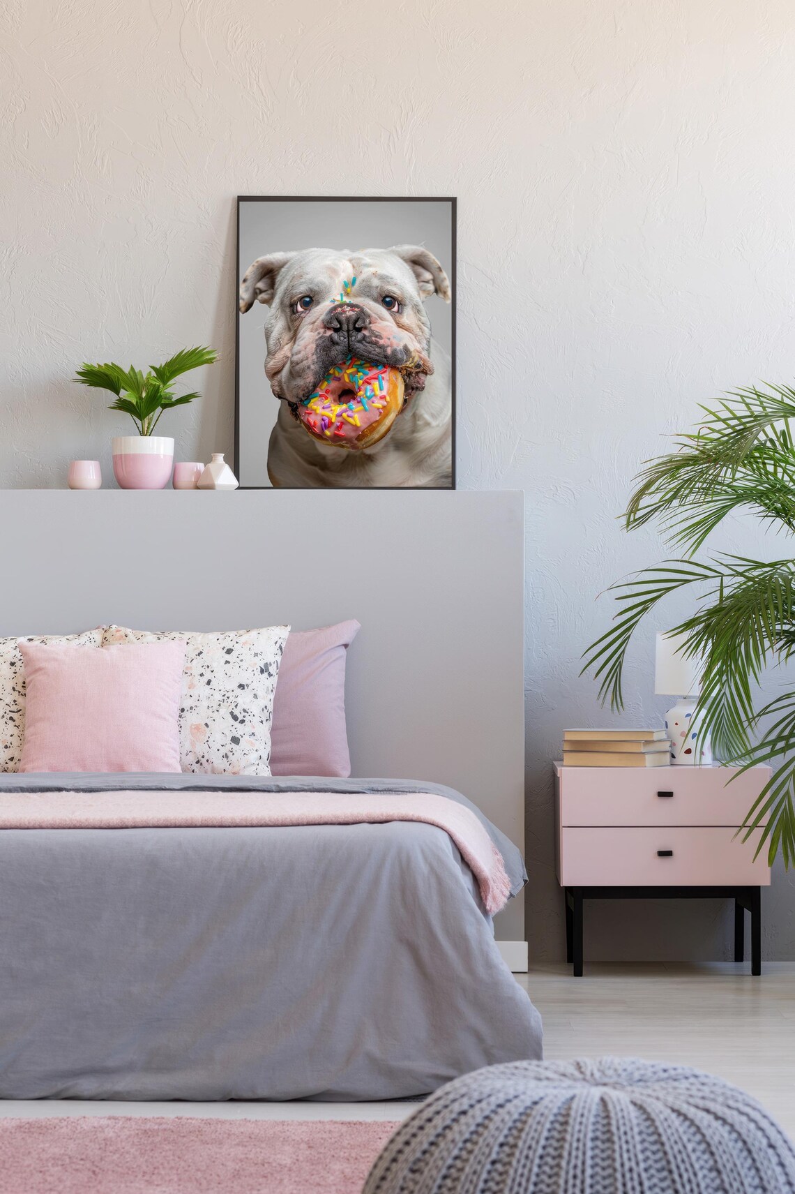 English Bulldog Funny Dog Poster, Kitchen Decor - Image 2