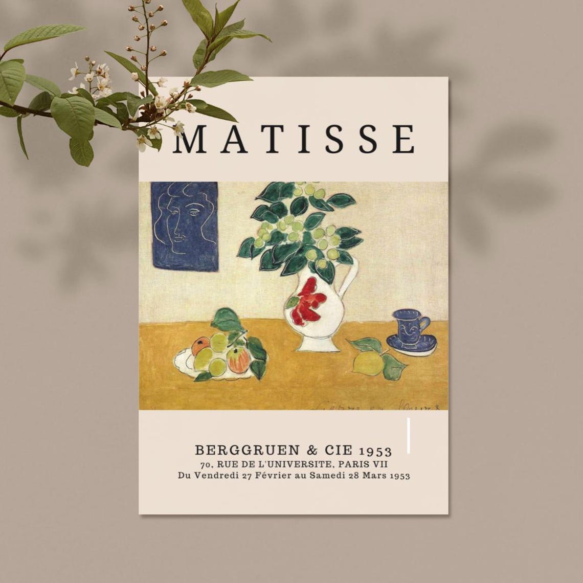 Henri Matisse Wall Art Henri Matisse Frame Art Henri Matisse Wall Art 03 - Image 3