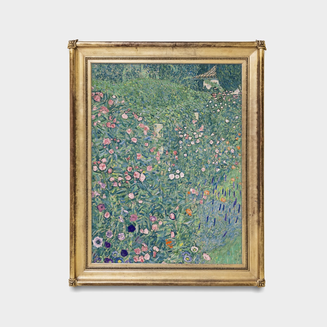 Italian Garden Landscape Classic Painting Antique Nature Art Country Oil Painting Vintage Landscape Print Farmhouse Art - Image 4