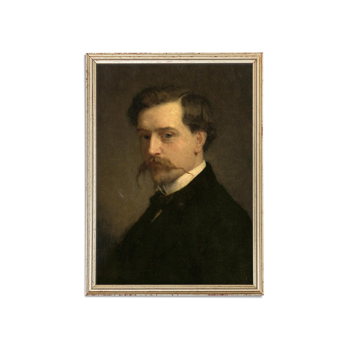 Mailed Vintage Gentleman Portrait Art Print - Image 3