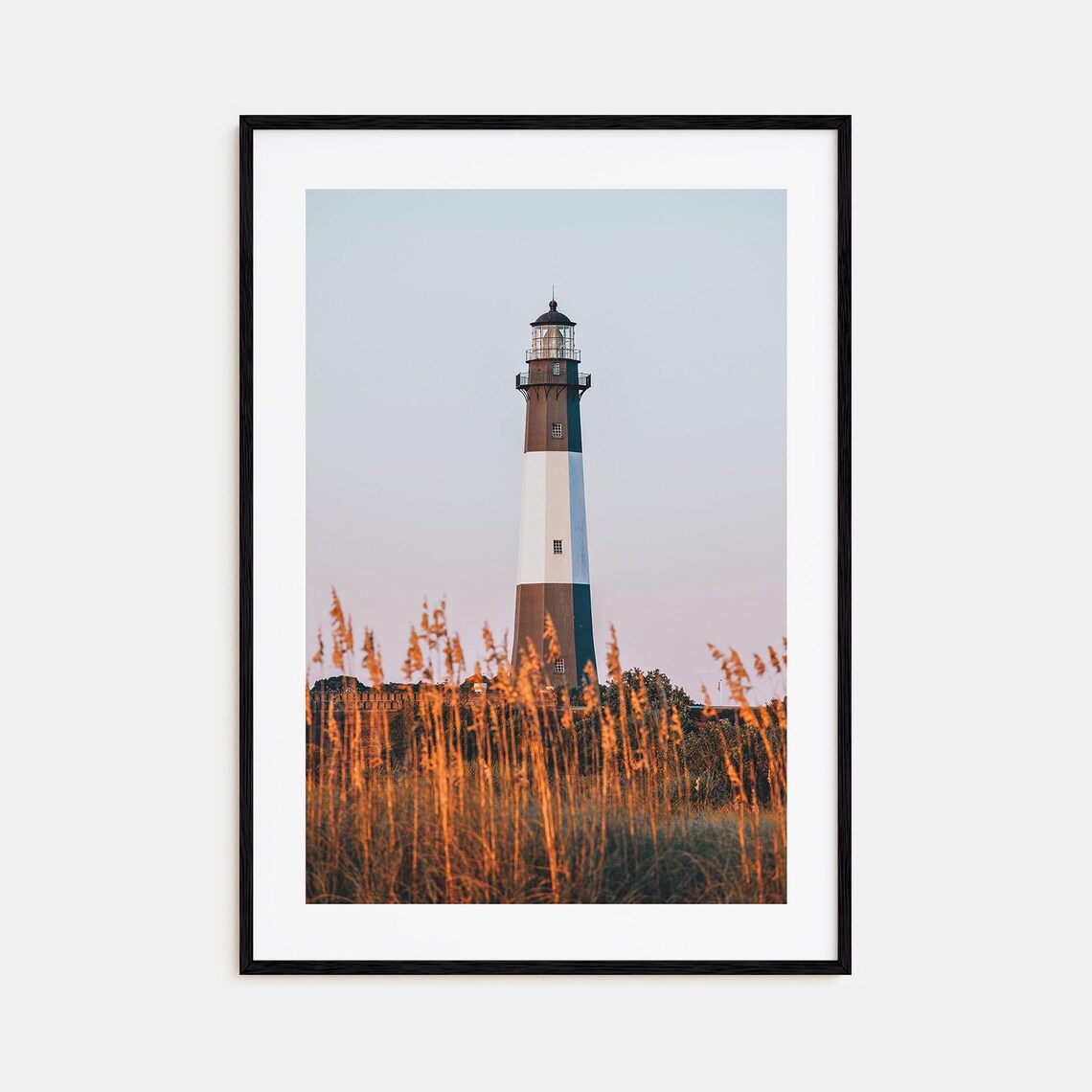 Tybee Island Colorful Travel Poster Print