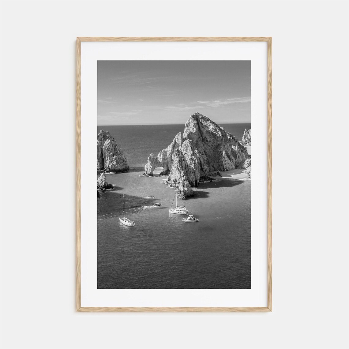 Mexico Black and White Travel Poster Print No. 1