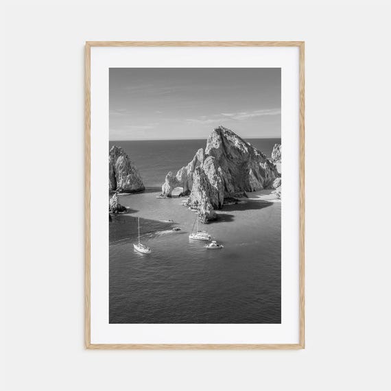 Mexico Black and White Travel Poster Print No. 1