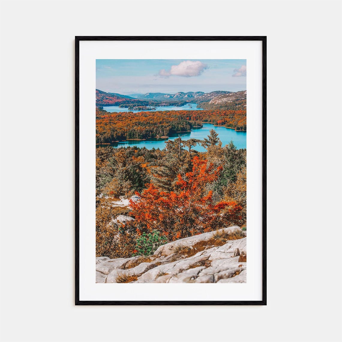 Ontario Colorful Poster Print Ontario Photo Wall Art Ontario Wall Decor Ontario Travel Print Ontario Street Map Poster City Map