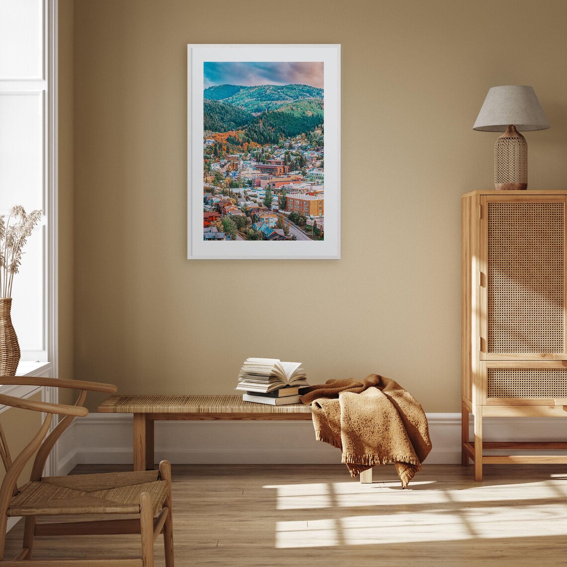 Park City Colorful Travel Poster, Street Map - Image 3