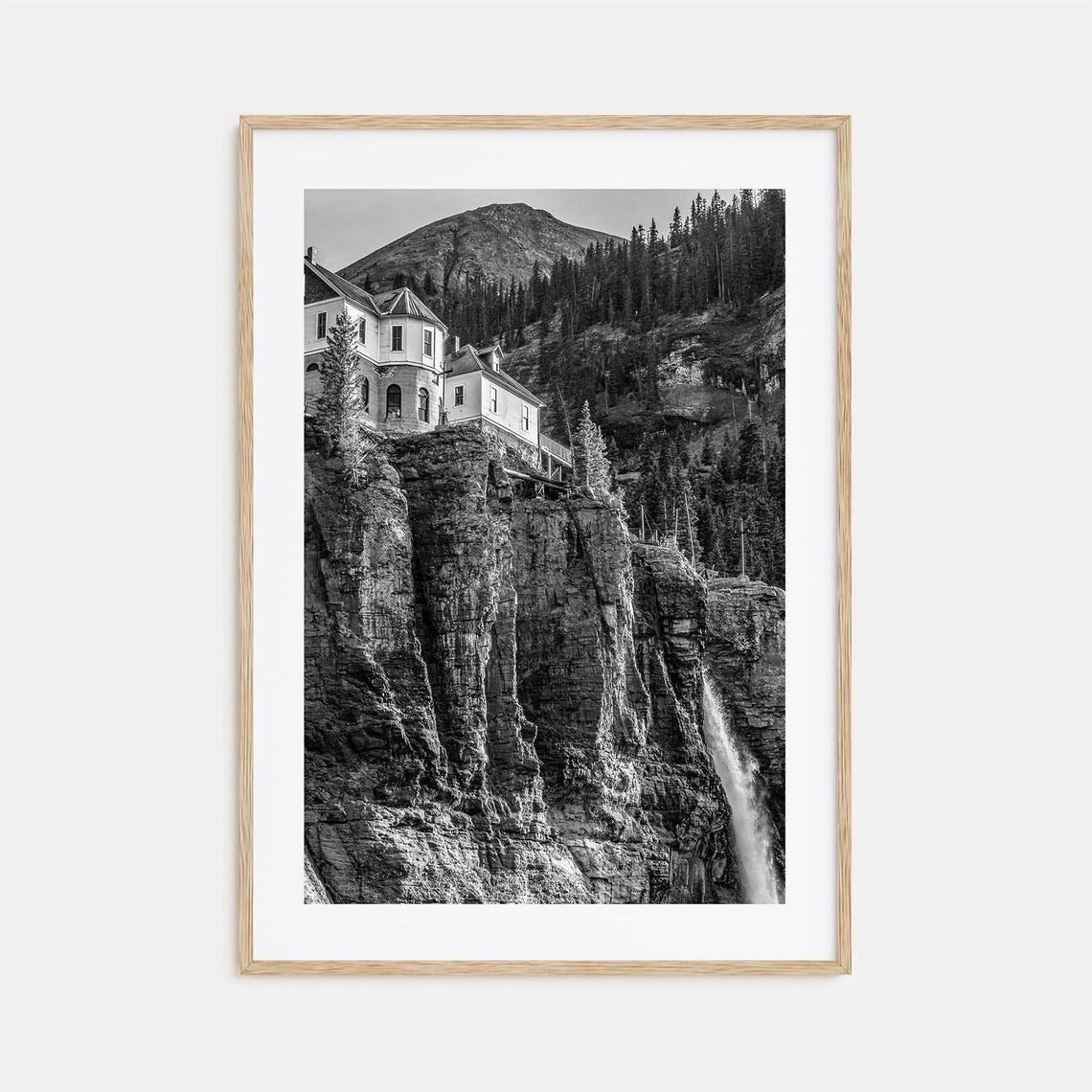 Telluride Photo Poster Print No 2 Telluride Black And White Art Telluride Photography Telluride Travel Telluride Map Poster