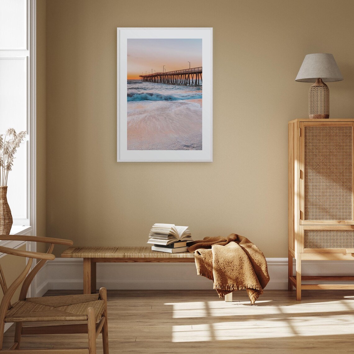 Virginia Beach Colorful Poster Print No 2, Travel Poster - Image 2