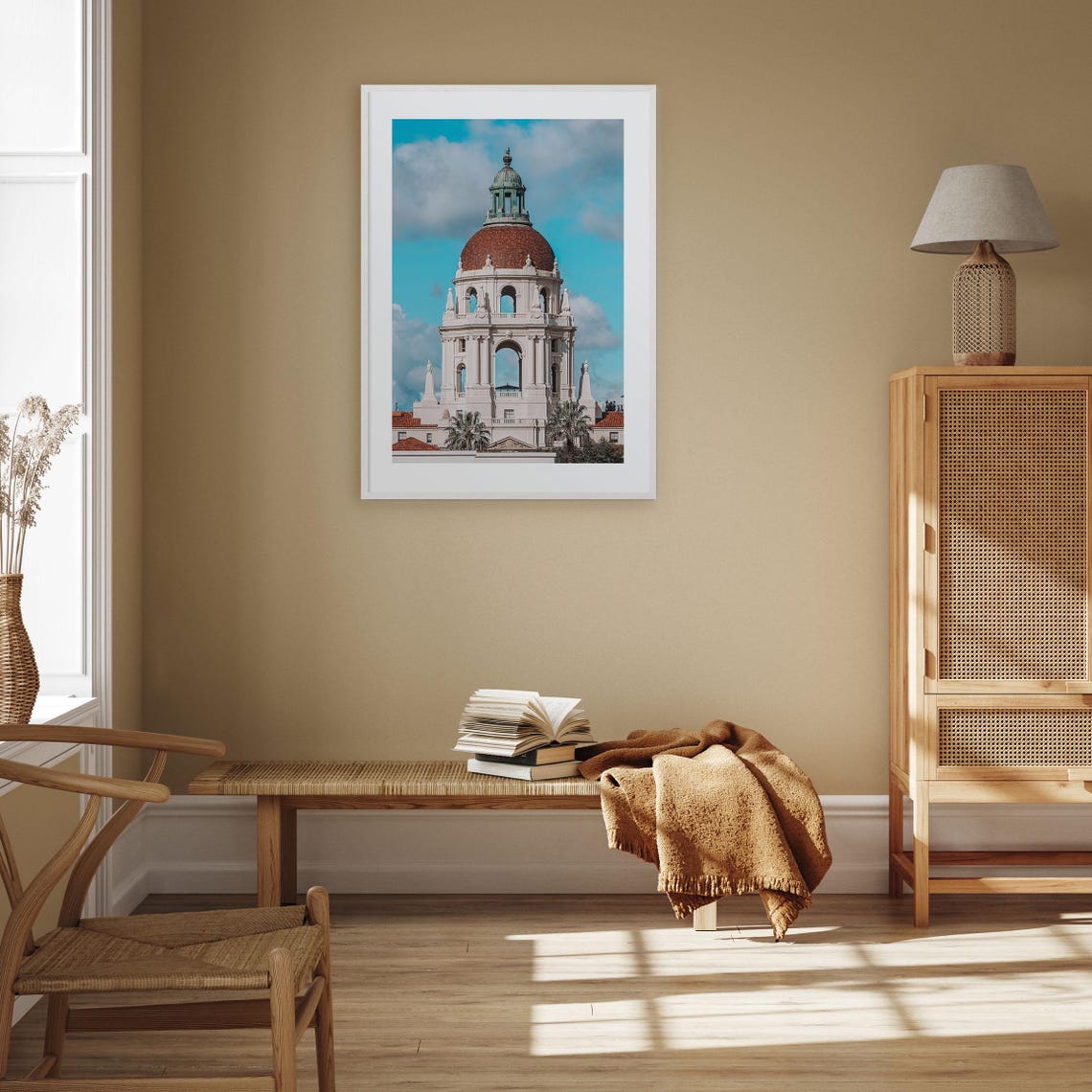Iconic Pasadena City Hall Historic Dome Spanish Architecture Print - Image 3