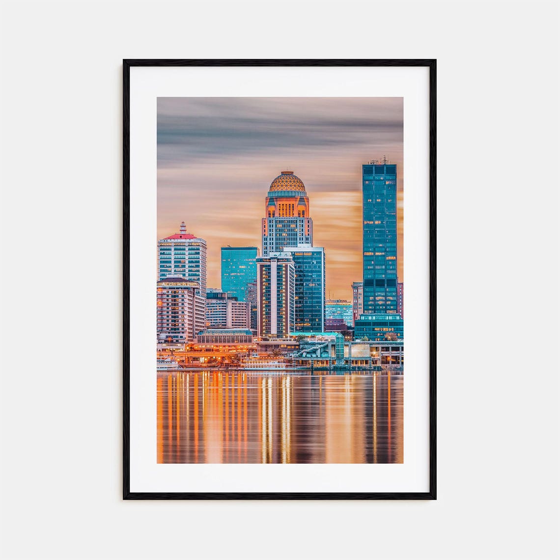 Louisville Colorful Poster Print No 1 Louisville Photo Art Wall Decor Louisville Travel Print Louisville Street Map Poster City Map