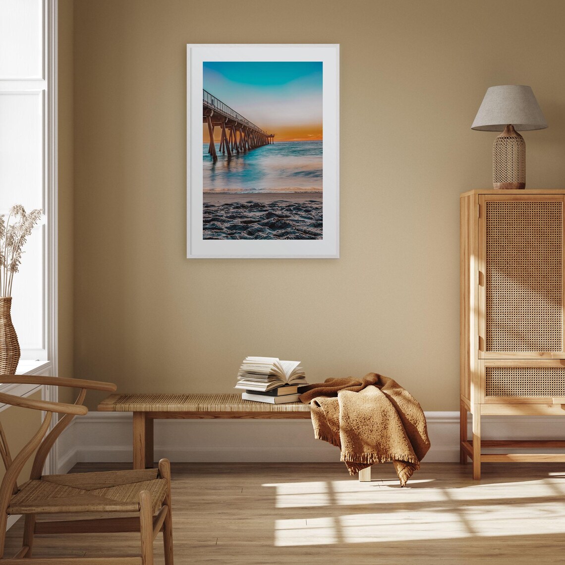 Hermosa Beach Street Map Poster, Travel Print - Image 2