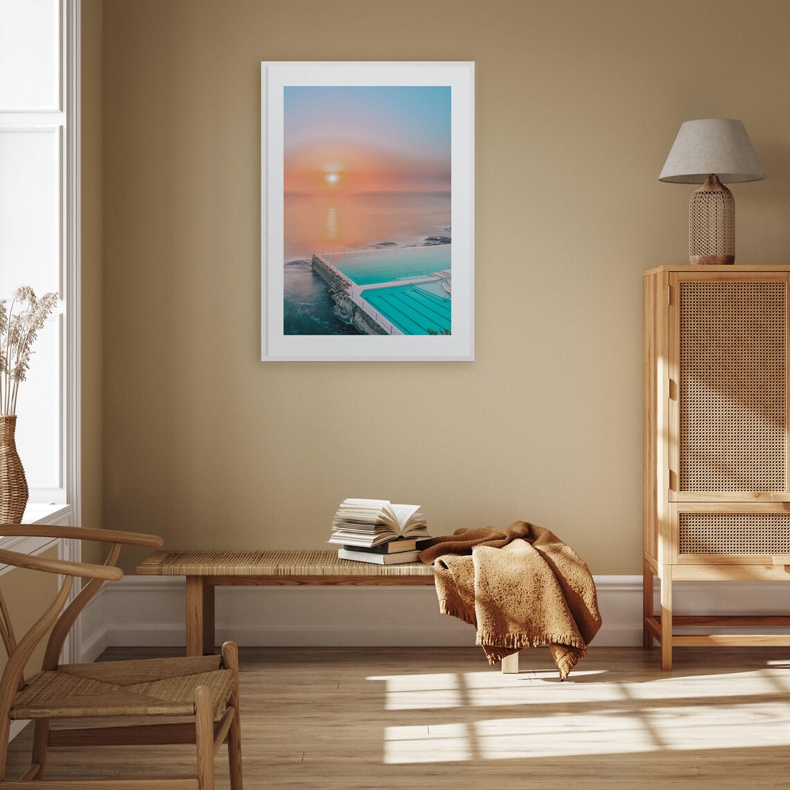 Bondi Beach Travel Poster, Street Map Art Print - Image 2