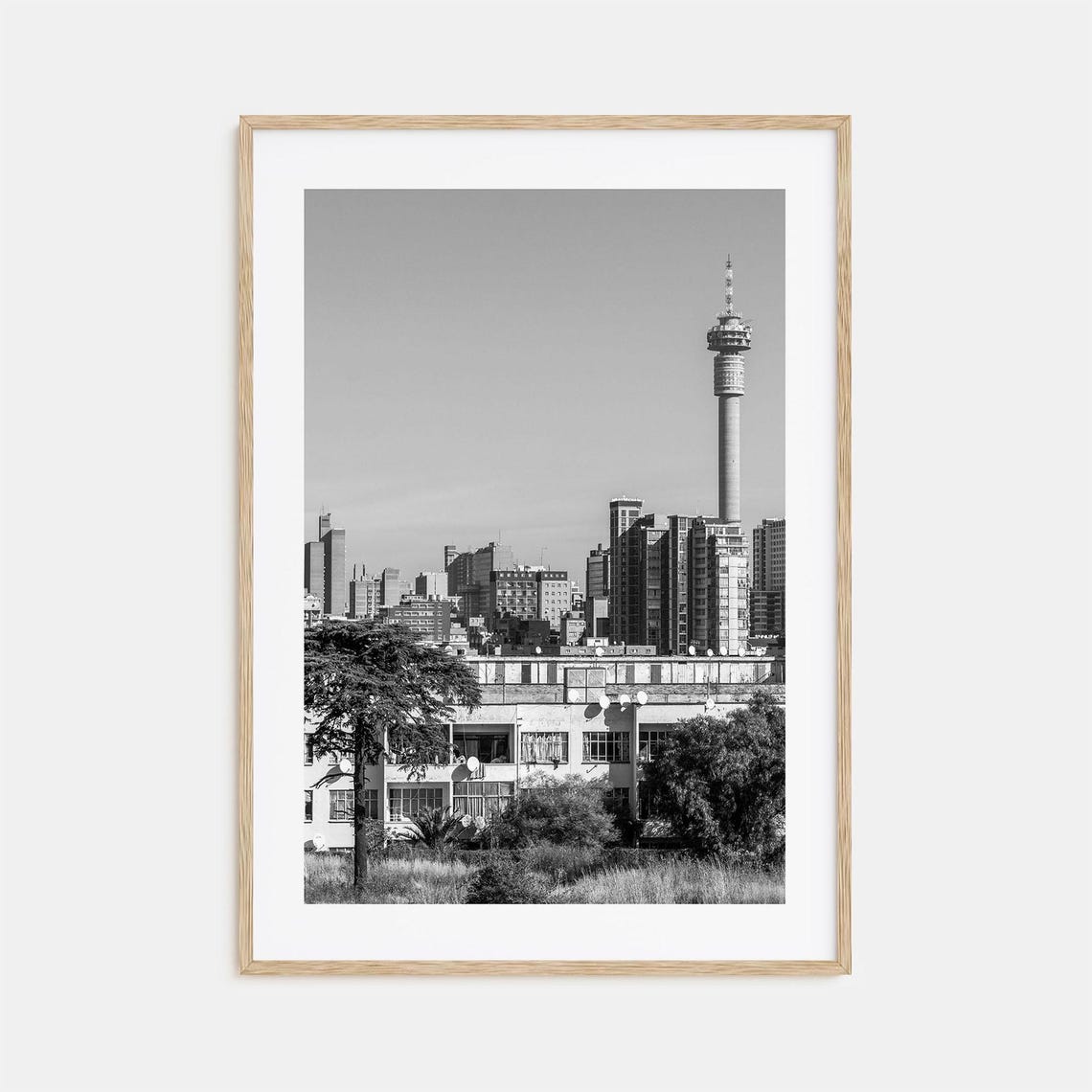 Johannesburg Photo Poster Print Johannesburg Black And White Wall Art Johannesburg Wall Photography Travel Map Poster