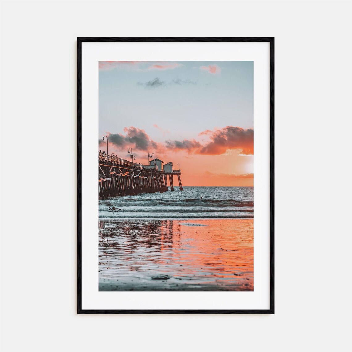San Clemente Travel Poster, City Map Art Print