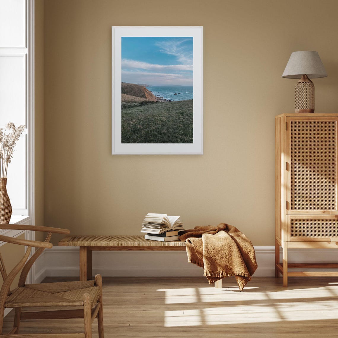 Bodega Bay California Poster Ocean Cliffs Coastal Sunset View - Image 3