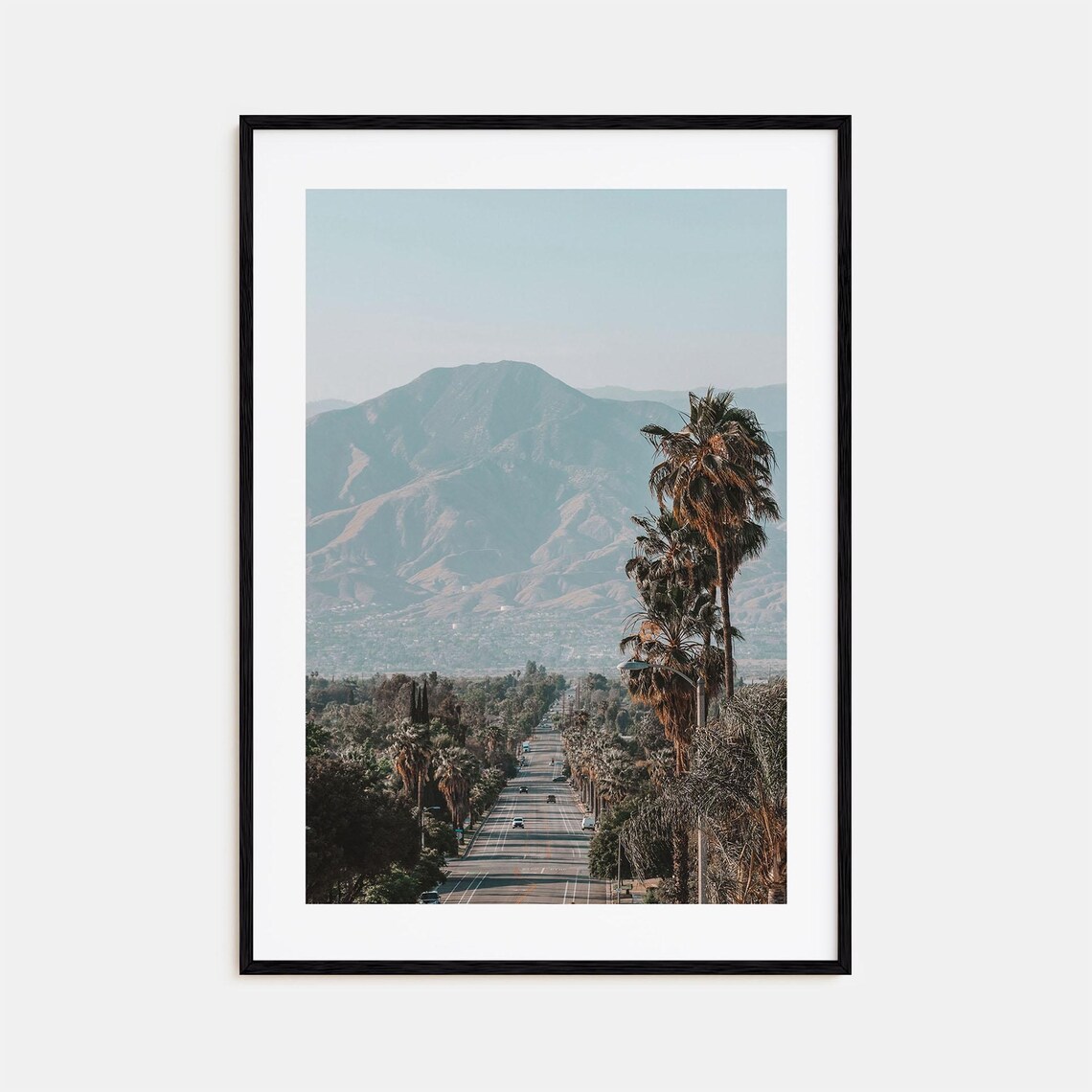 Redlands Travel Poster, City Map Wall Art