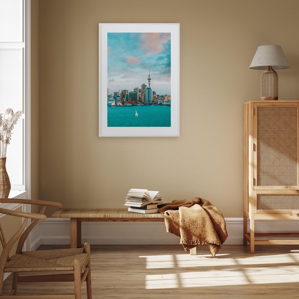Auckland Travel Poster, City Map Wall Art - Image 2