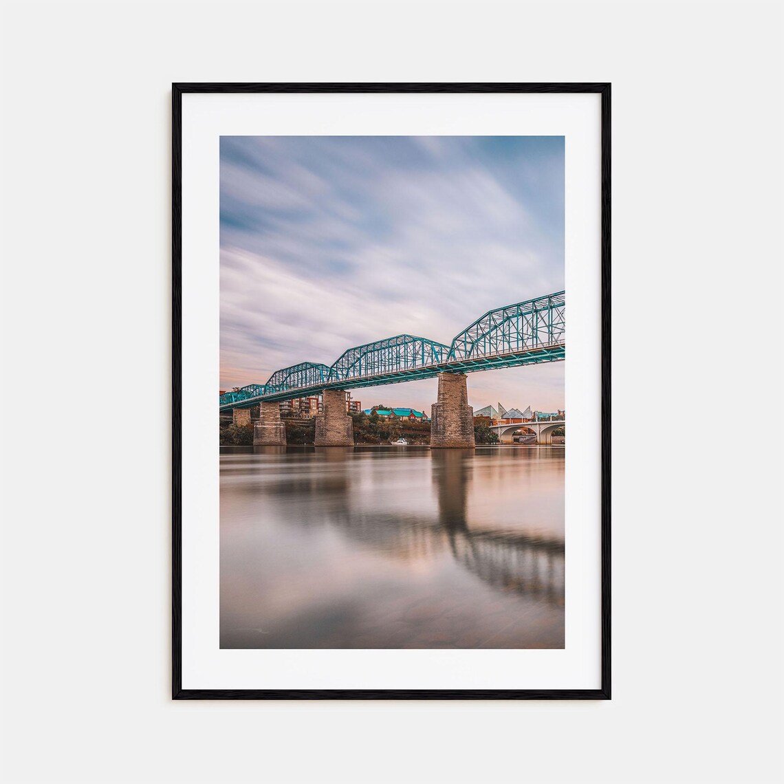 Chattanooga Walnut Street Bridge Over Tennessee River Poster