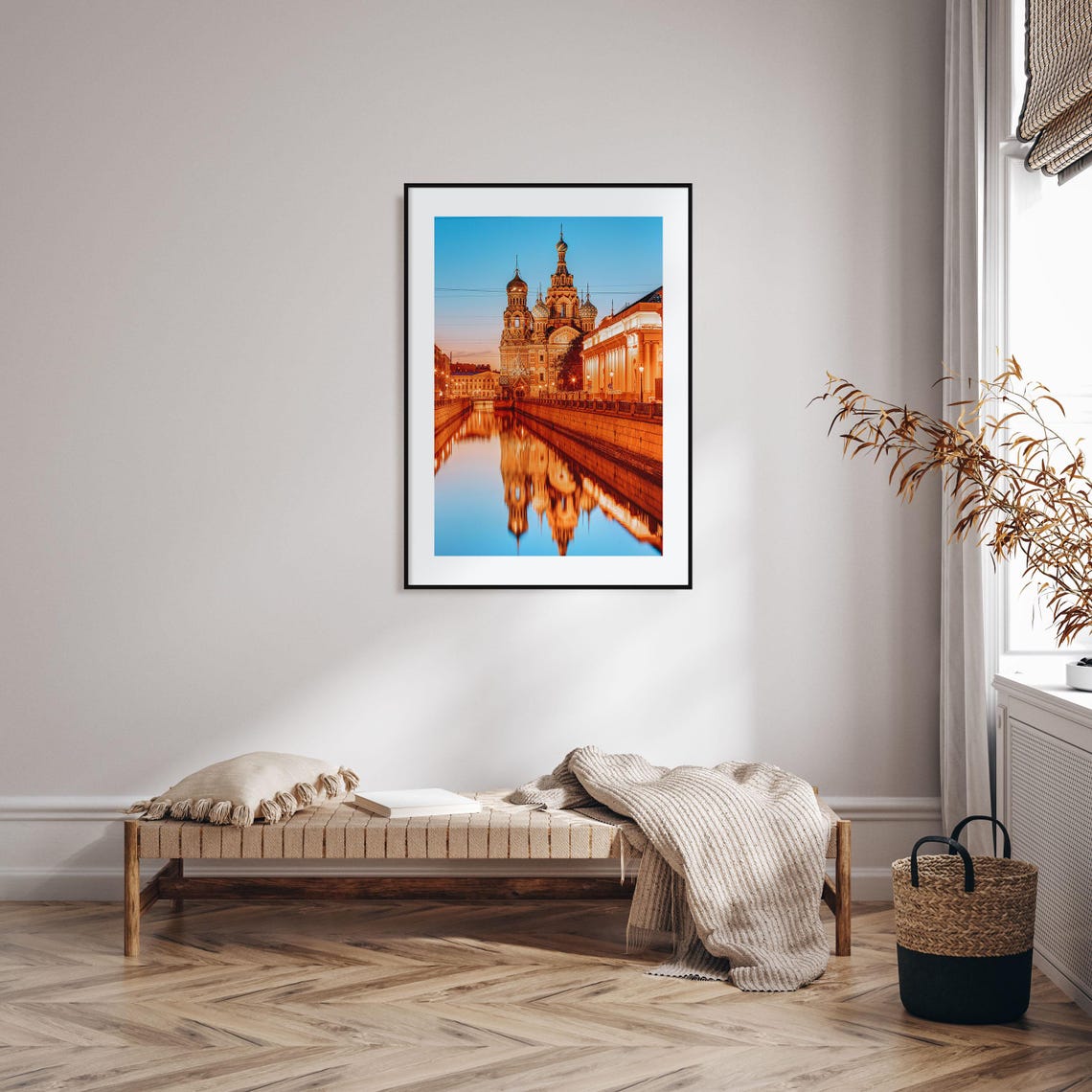 St Petersburg Colorful Poster Print Russia No 3 St Petersburg Photo Art Wall Decor Travel Print Street Map Poster City Map - Image 2