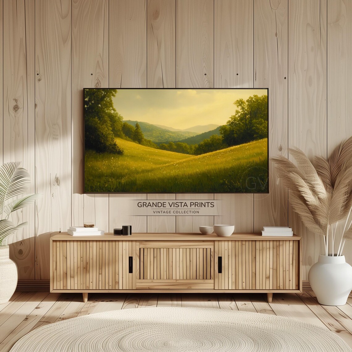 Spring Field Wall Art Print, Spring Home Decor - Image 2