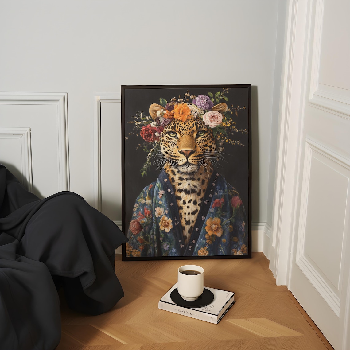 Leopard Maximalist Fashionista Art Print - Image 2