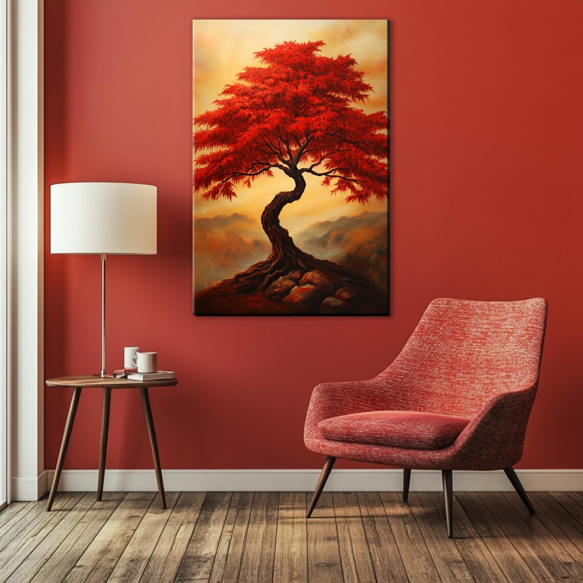 Japanese Maple Tree Asian Nature Wall Art Print - Image 3