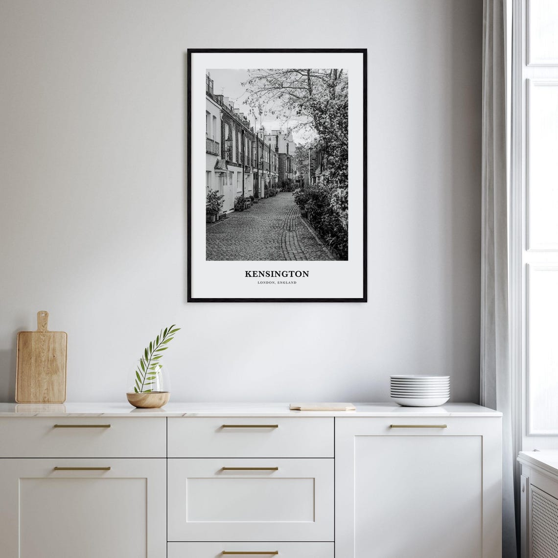 Kensington Wall Art Kensington Wall Decor Kensington Poster Kensington Home Decor Kensington Travel Gift Kensington Travel Print - Image 2