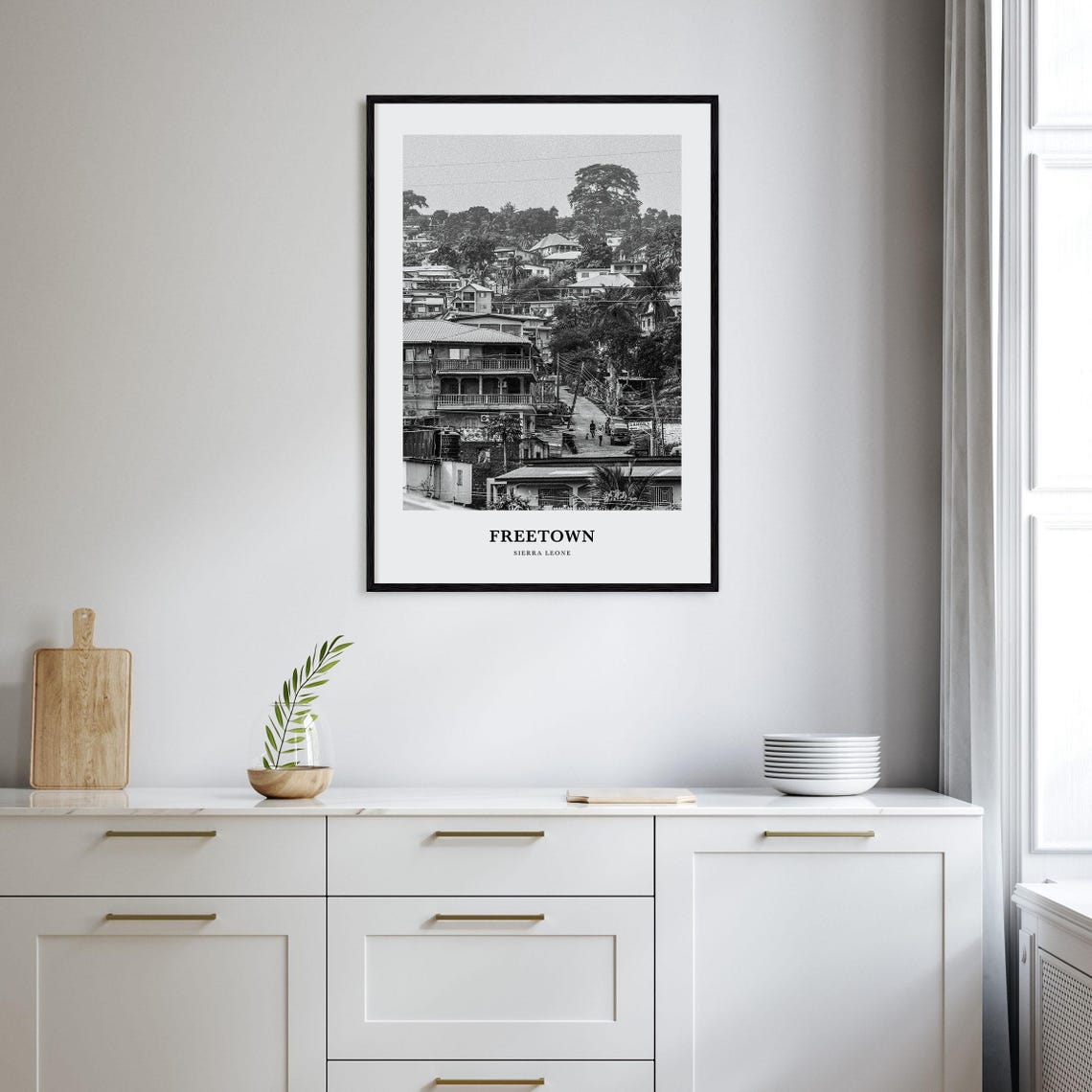 Freetown Wall Art Freetown Wall Decor Freetown Poster Freetown Home Decor Freetown Travel Gift Freetown Travel Print - Image 2
