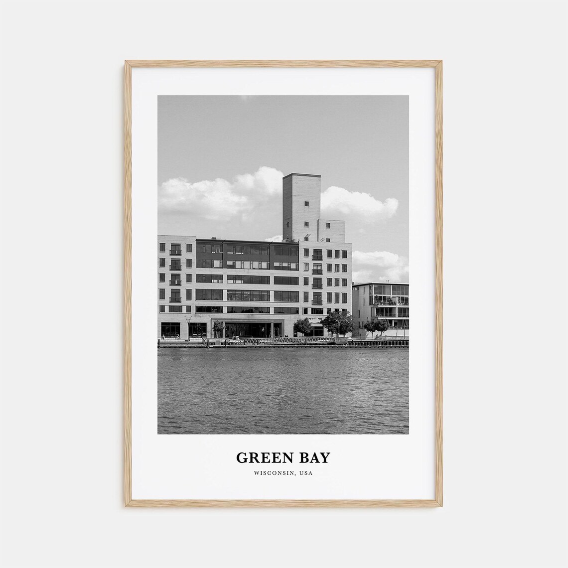 Green Bay Wall Art Green Bay Wall Decor Green Bay Poster Green Bay Home Decor Green Bay Travel Gift Green Bay Travel Print