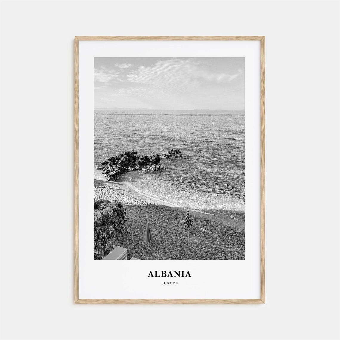 Albania Wall Art No 1 Albania Wall Decor Albania Poster Albania Home Decor Albania Travel Gift Albania Travel Print