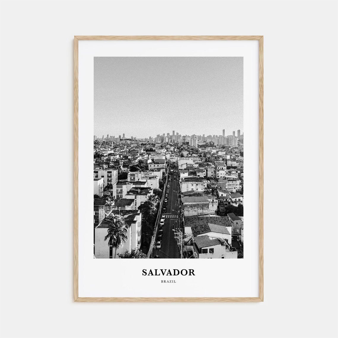 Salvador Wall Art Salvador Wall Decor Salvador Poster Salvador Home Decor Salvador Travel Gift Salvador Travel Print