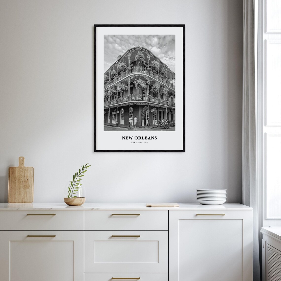 New Orleans Wall Art No 2 New Orleans Wall Decor New Orleans Poster New Orleans Home Decor New Orleans Travel Gift New Orleans Travel - Image 2