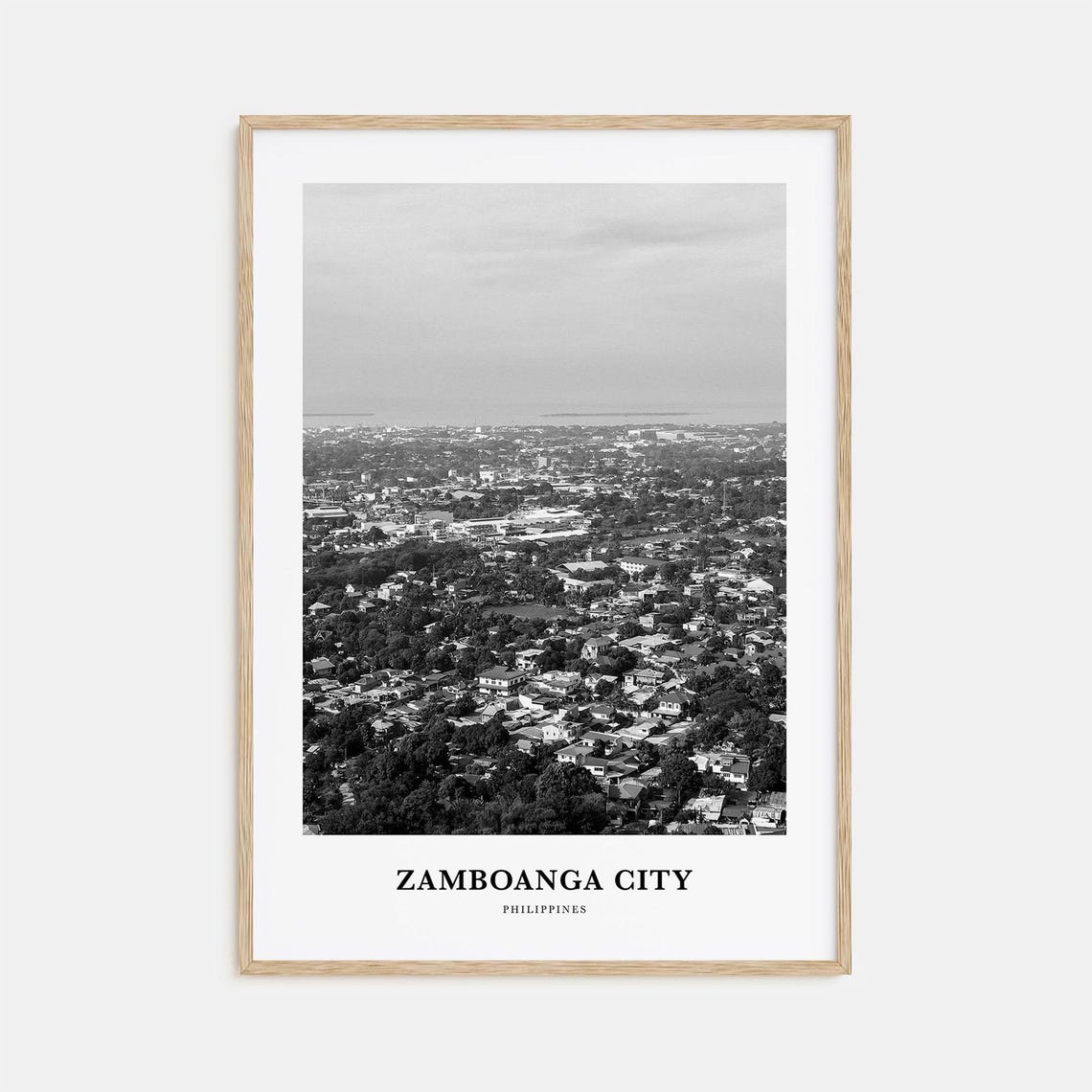Zamboanga City Wall Art Zamboanga City Wall Decor Zamboanga City Poster Zamboanga City Home Decor Zamboanga City Travel Gift Travel
