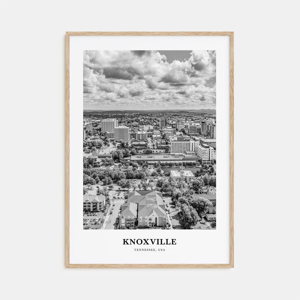 Knoxville Wall Art No 2 Knoxville Wall Decor Knoxville Poster Knoxville Home Decor Knoxville Travel Gift Knoxville Travel Print