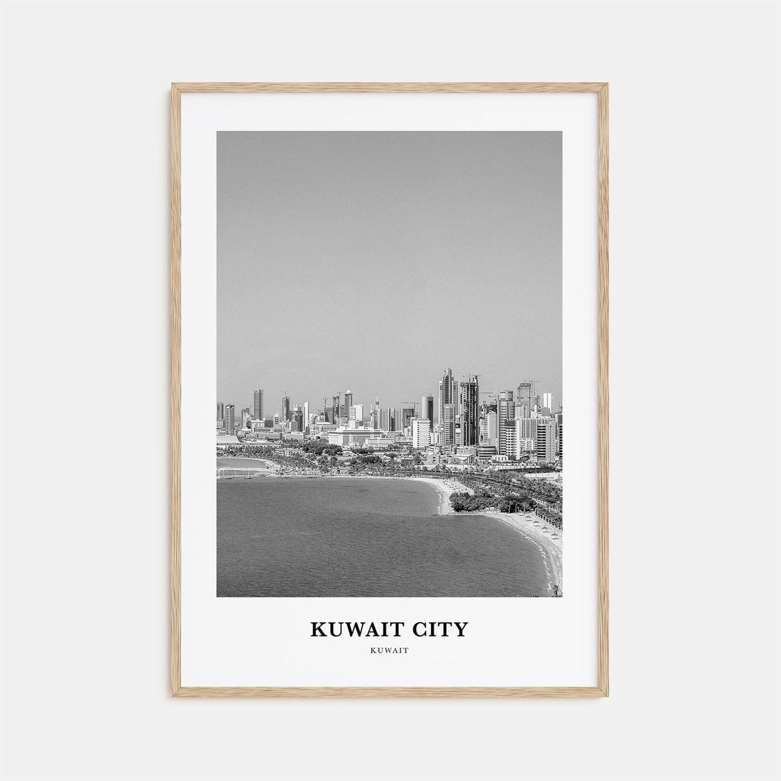 Kuwait City Wall Art Kuwait City Wall Decor Kuwait City Poster Kuwait City Home Decor Kuwait City Travel Gift Kuwait City Travel Print