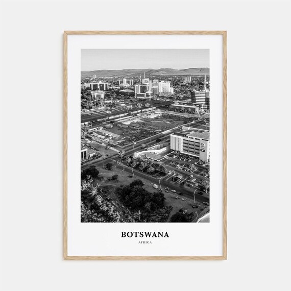 Botswana Wall Art Botswana Wall Decor Botswana Poster Botswana Home Decor Botswana Travel Gift Botswana Travel Print