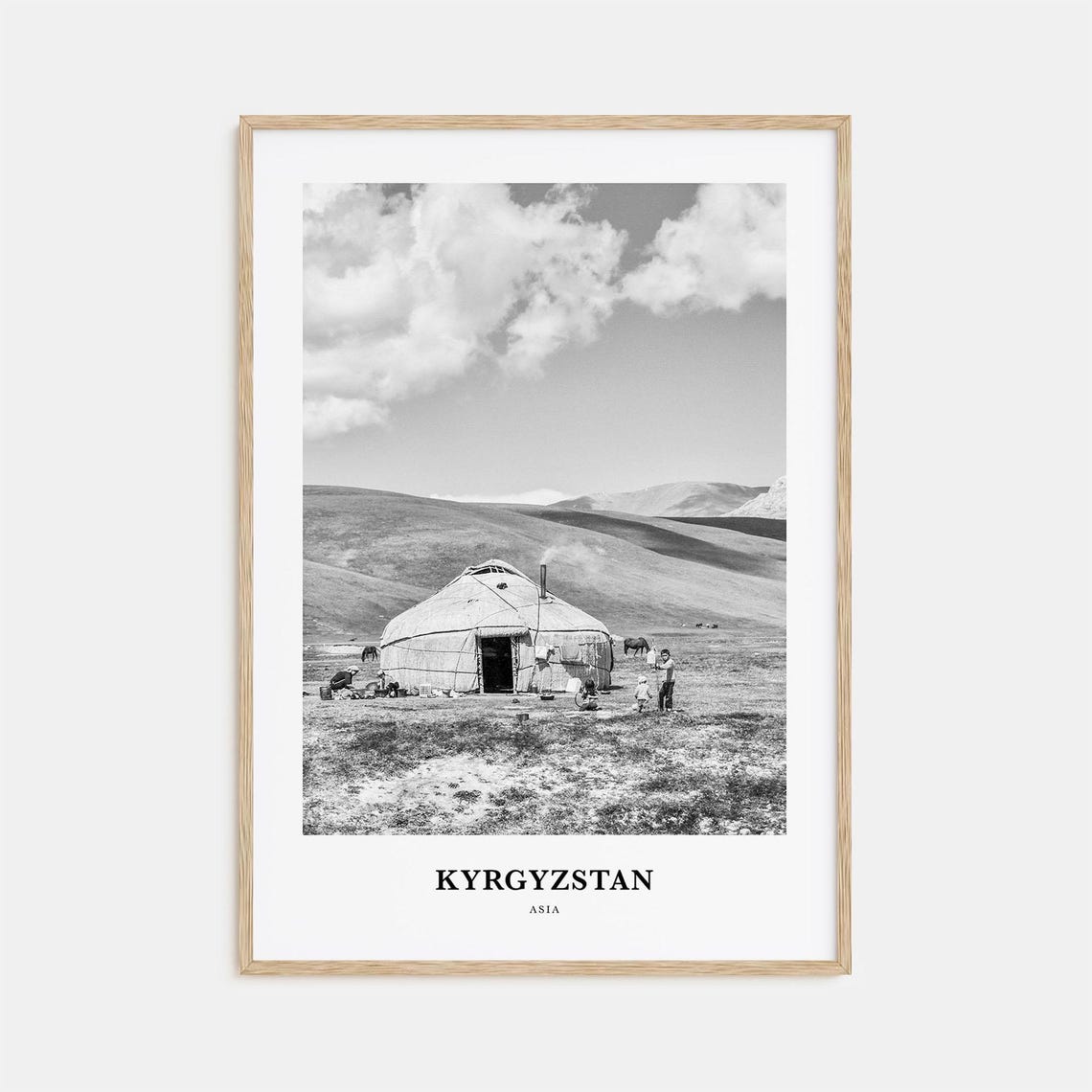 Kyrgyzstan Wall Art Kyrgyzstan Wall Decor Kyrgyzstan Poster Kyrgyzstan Home Decor Kyrgyzstan Travel Gift Kyrgyzstan Travel Print