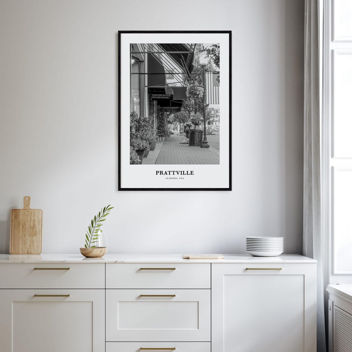 Prattville Wall Art Prattville Wall Decor Prattville Poster Prattville Home Decor Prattville Travel Gift Prattville Travel Print - Image 2
