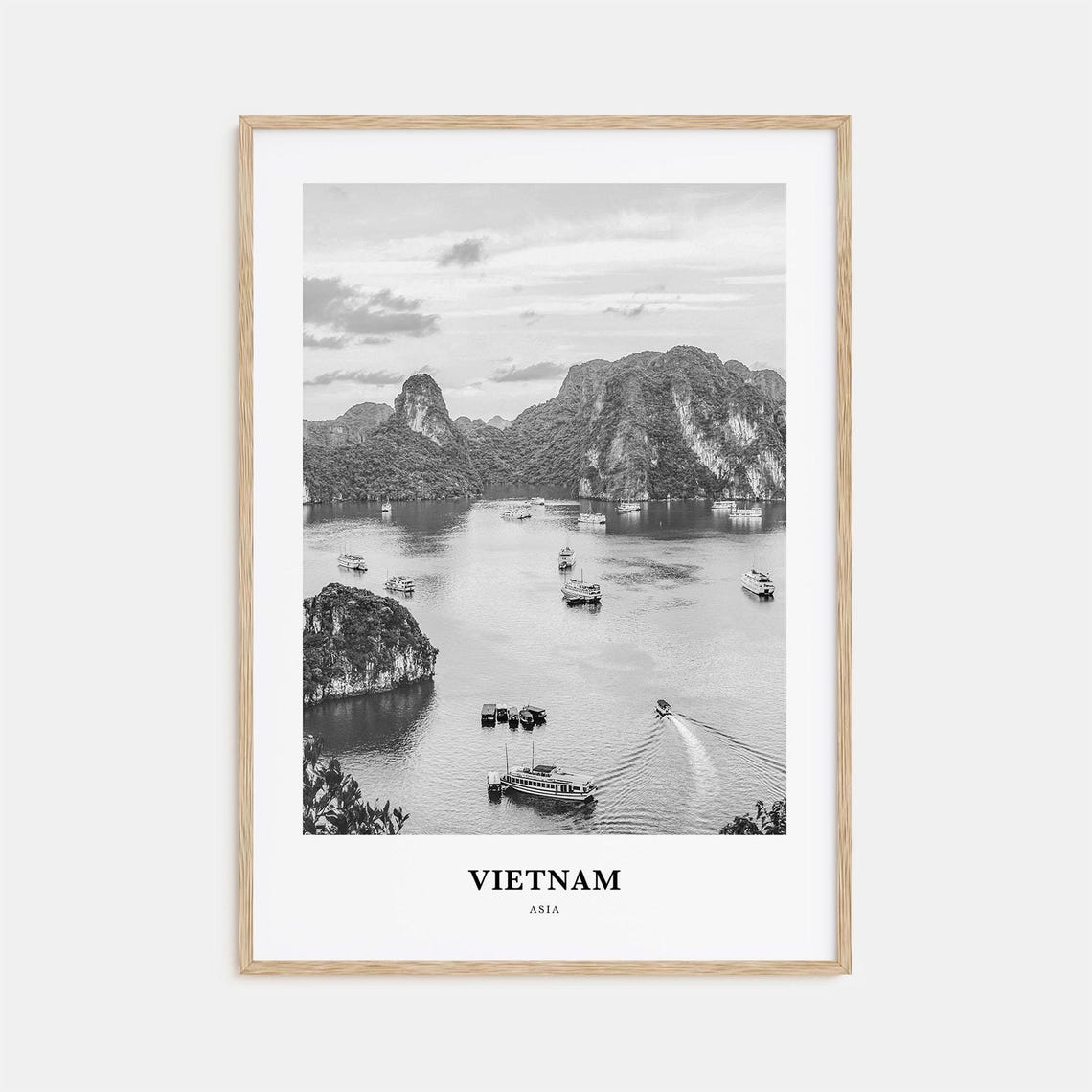 Vietnam Wall Art No 3 Vietnam Wall Decor Vietnam Poster Vietnam Home Decor Vietnam Travel Gift Vietnam Travel Print