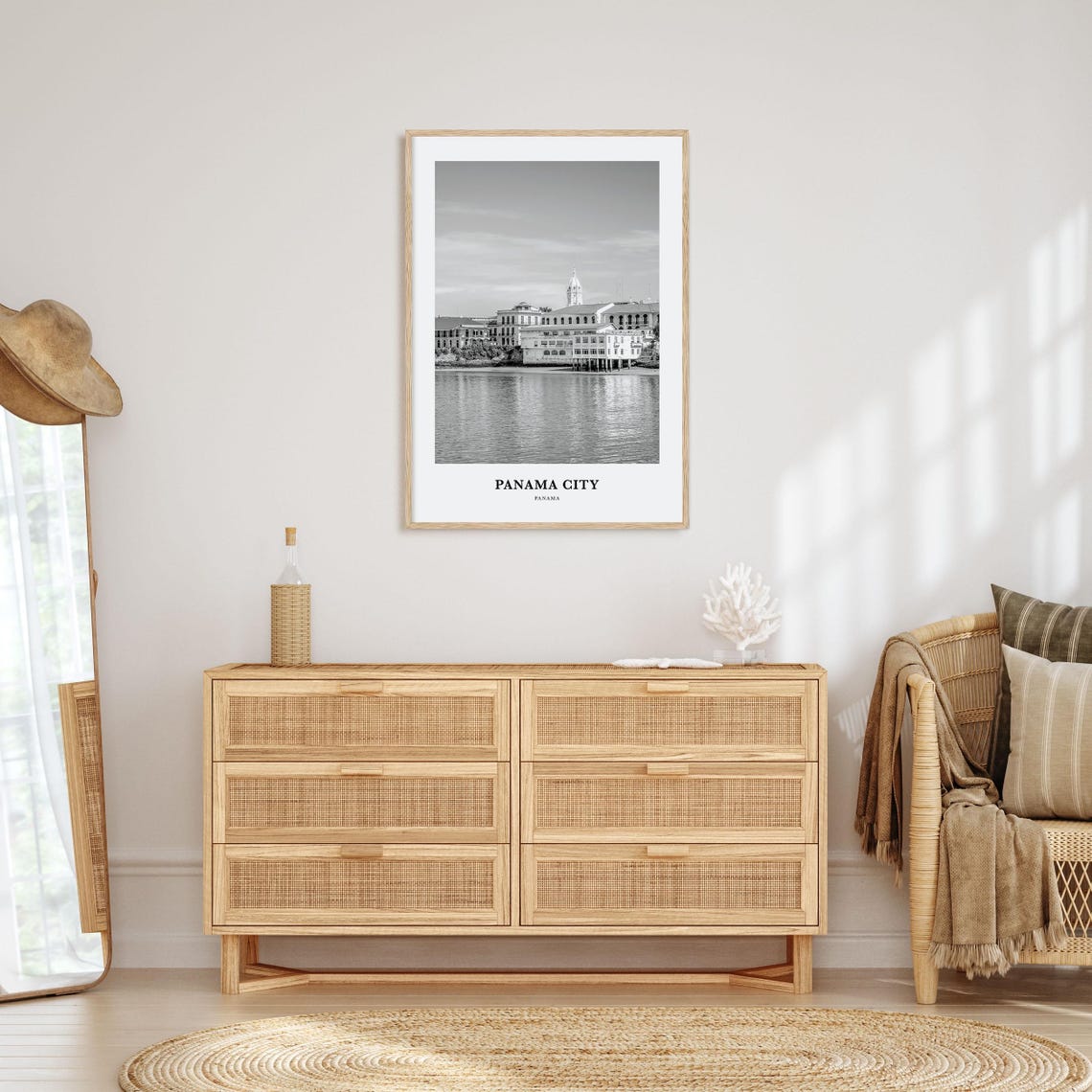 Panama City Wall Art Panama No 1 Panama City Wall Decor Panama City Poster Panama City Home Decor Panama City Travel Gift Travel Print - Image 3