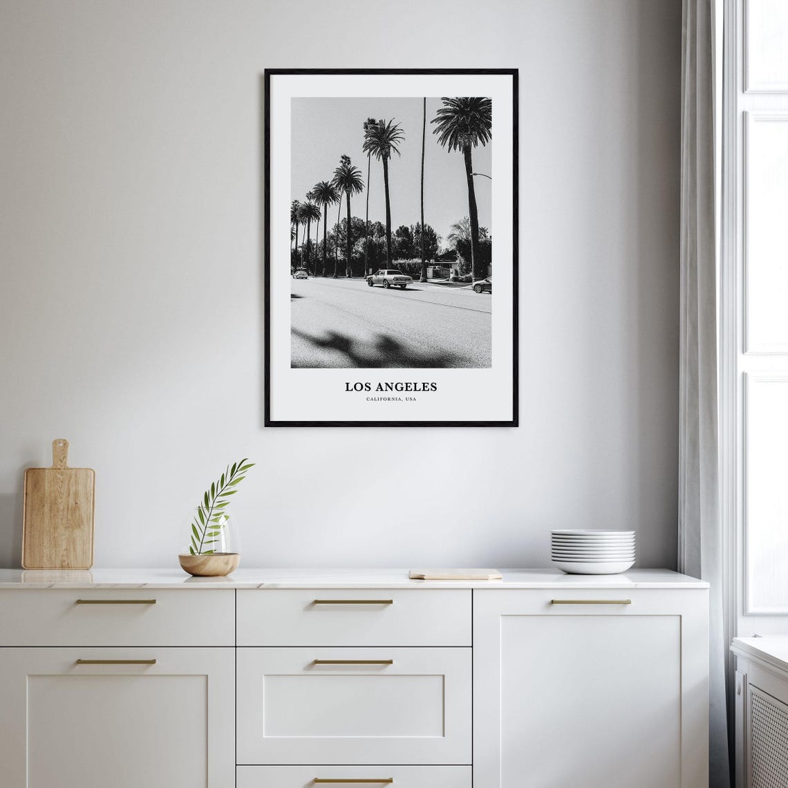 Los Angeles Wall Art No 4 Los Angeles Wall Decor Los Angeles Poster Los Angeles Home Decor Los Angeles Travel Gift Los Angeles Travel - Image 2