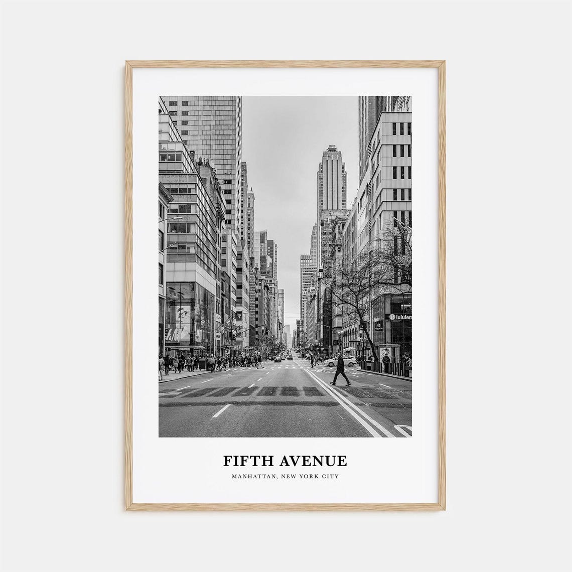 Fifth Avenue Wall Art Fifth Avenue Wall Decor Fifth Avenue Poster Fifth Avenue Home Decor Fifth Avenue Travel Gift Fifth Avenue Travel