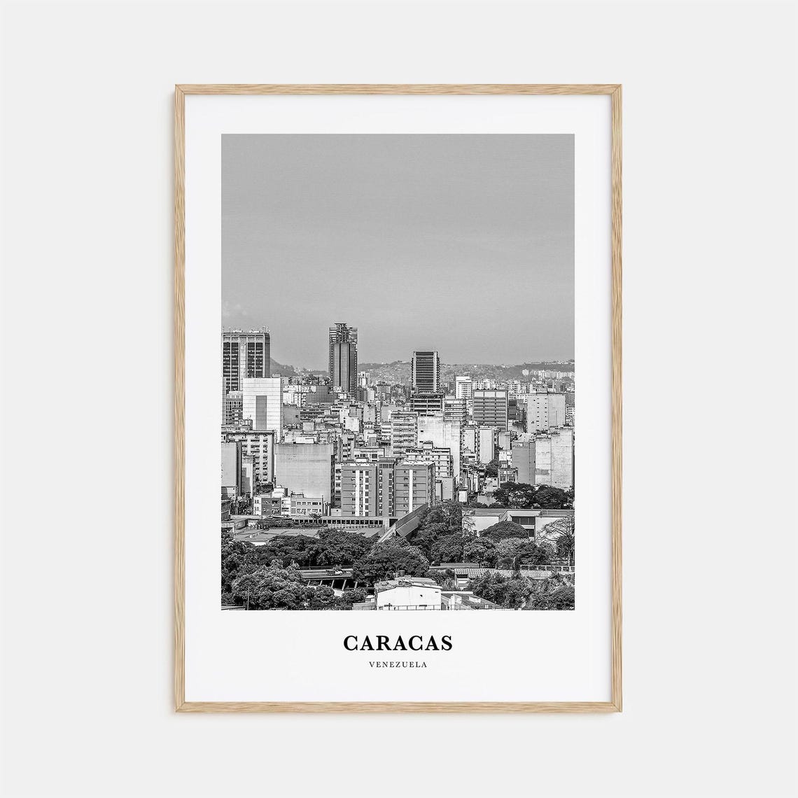 Caracas Wall Art No 2 Caracas Wall Decor Caracas Poster Caracas Home Decor Caracas Travel Gift Caracas Travel Print