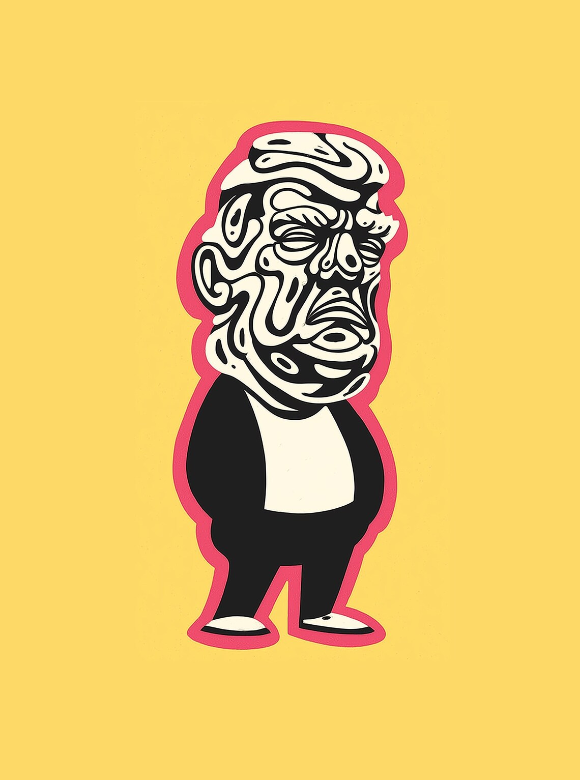 Donald Trump Quirky Political Art Print