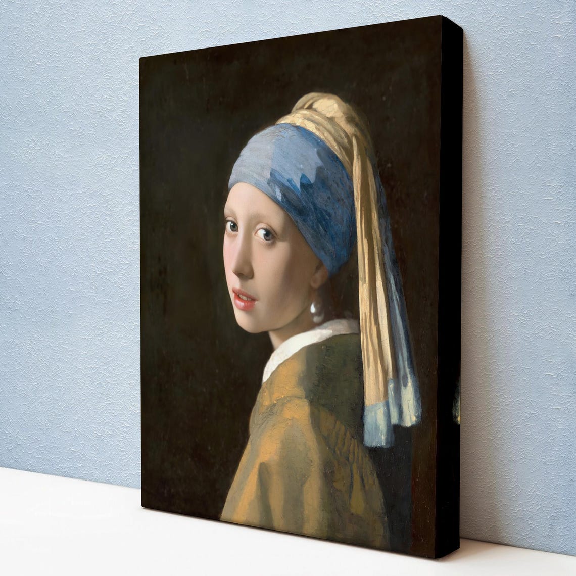 Johannes Vermeer Girl With A Pearl Earring Classic Dutch Art Print