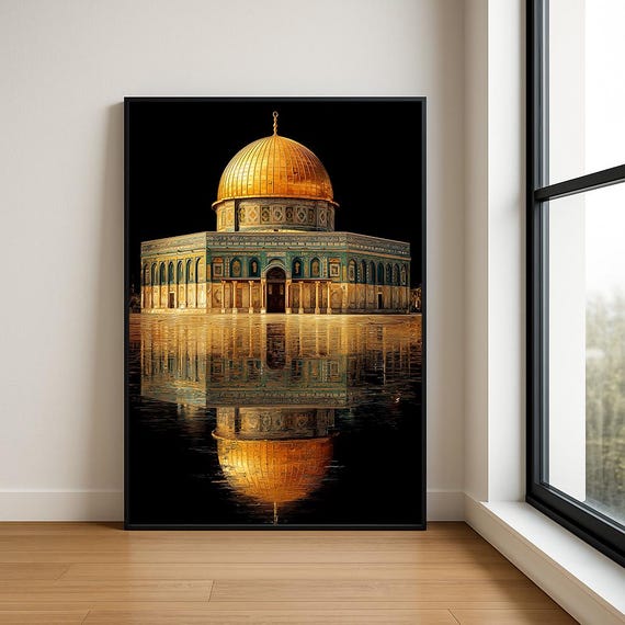 High Resolution Landmark Oil Painting