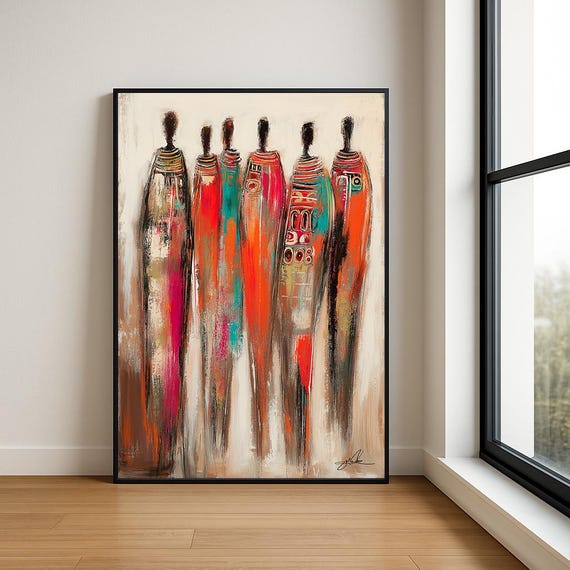 High Resolution African Arab Tribe Wall Art