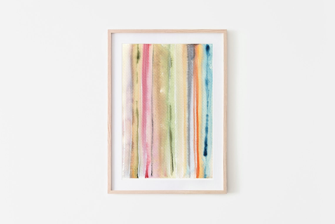 Colorful Wall Art Nursery Prints Abstract Watercolor Wall Art Prints Modern Art Home Decor Art Abstract Wall Prints Art