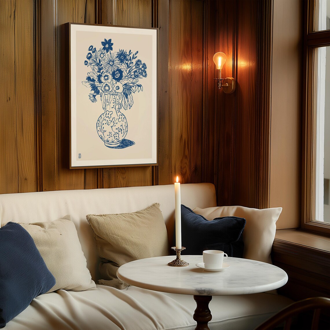 Pascale Berkowitz Still Life Flowers Art Print