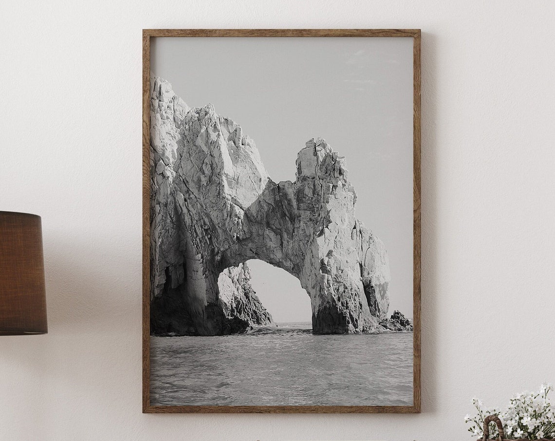 Cabo San Lucas Print El Arco Rock Cliffs Baja